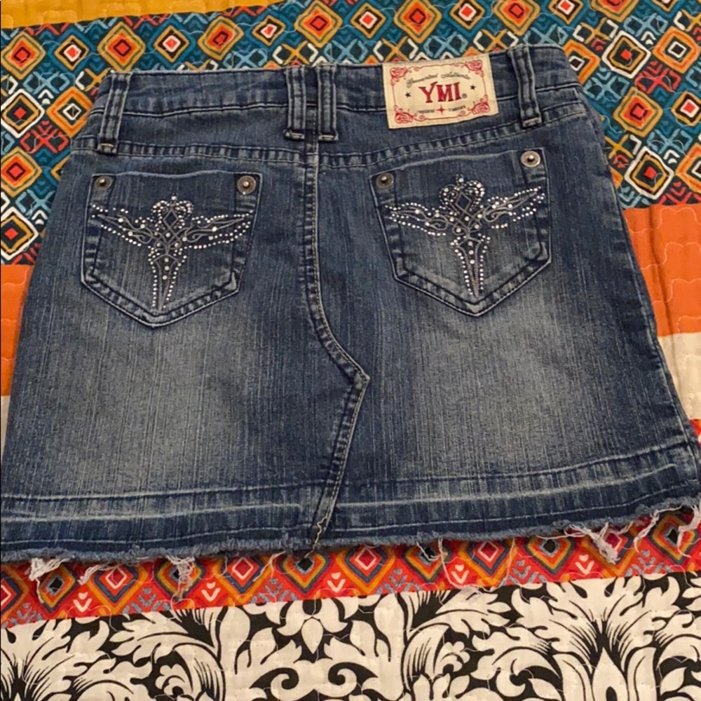 YMI Denim skirt child’s size 8